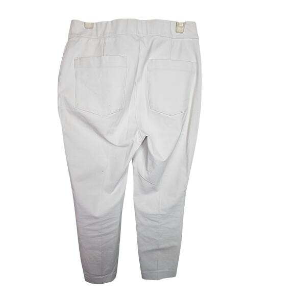 Spanx Pants Trousers Women S White Pull On Pants Women Tapered Pants Stretch - Picture 6 of 8
